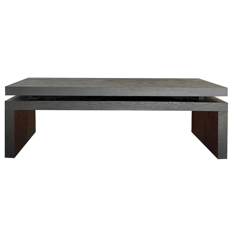 Table basse rectangulaire moderne en bois