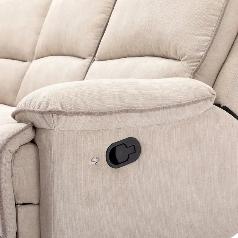 Salon inclinable manuel moderne avec ports USB