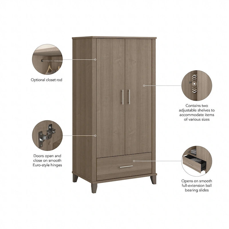 Armoire haute de cuisine avec tiroir
