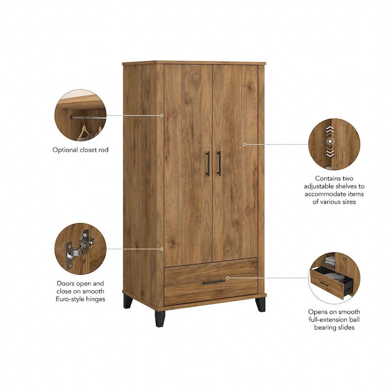 Armoire haute de cuisine avec tiroir