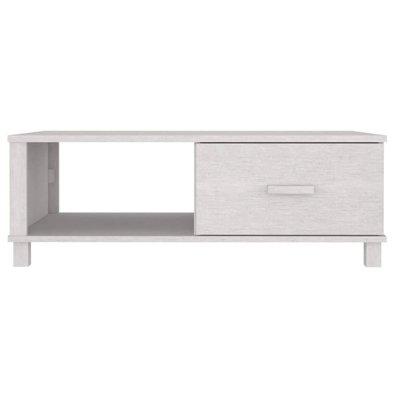 Table basse, rectangulaire, avec tiroir de rangement