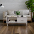 Table basse, rectangulaire, avec tiroir de rangement