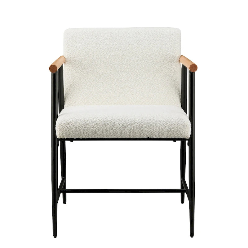 Chaise de salle à manger en tissu