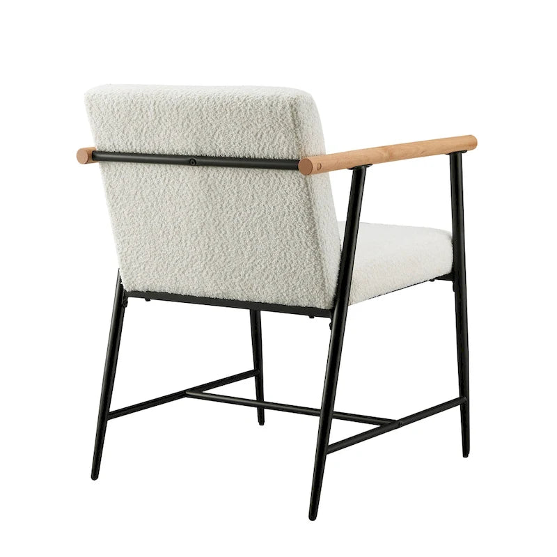 Chaise de salle à manger en tissu