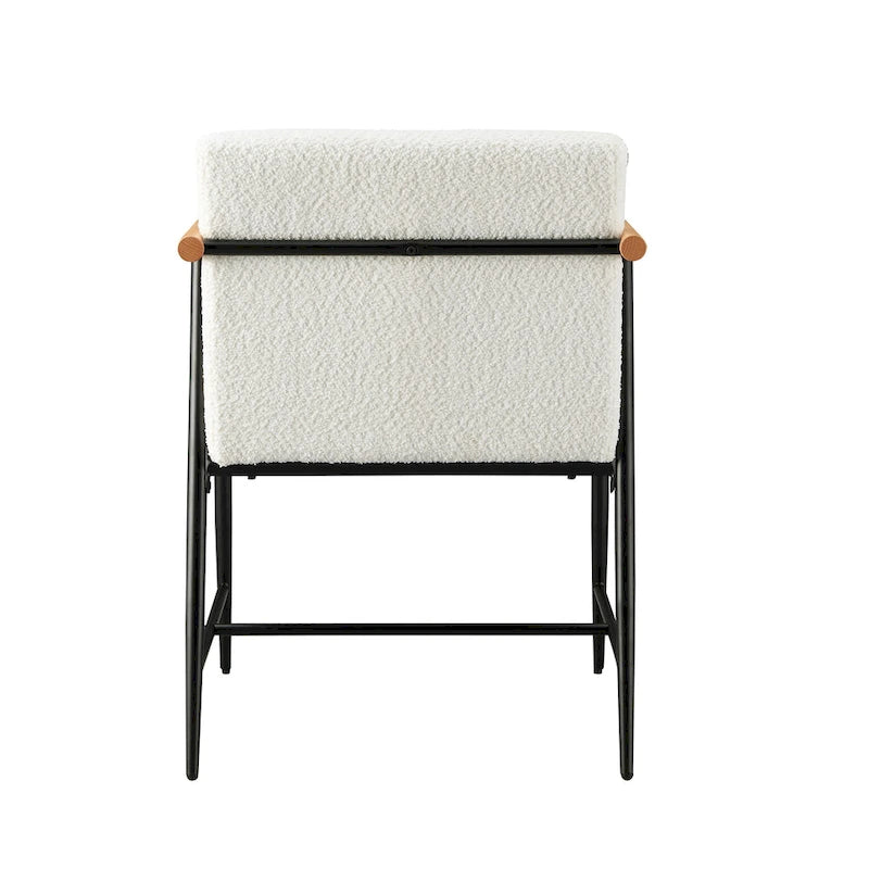 Chaise de salle à manger en tissu