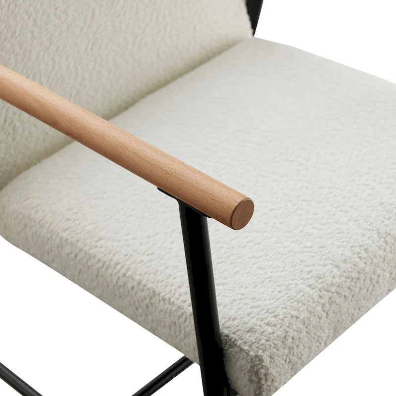 Chaise de salle à manger en tissu