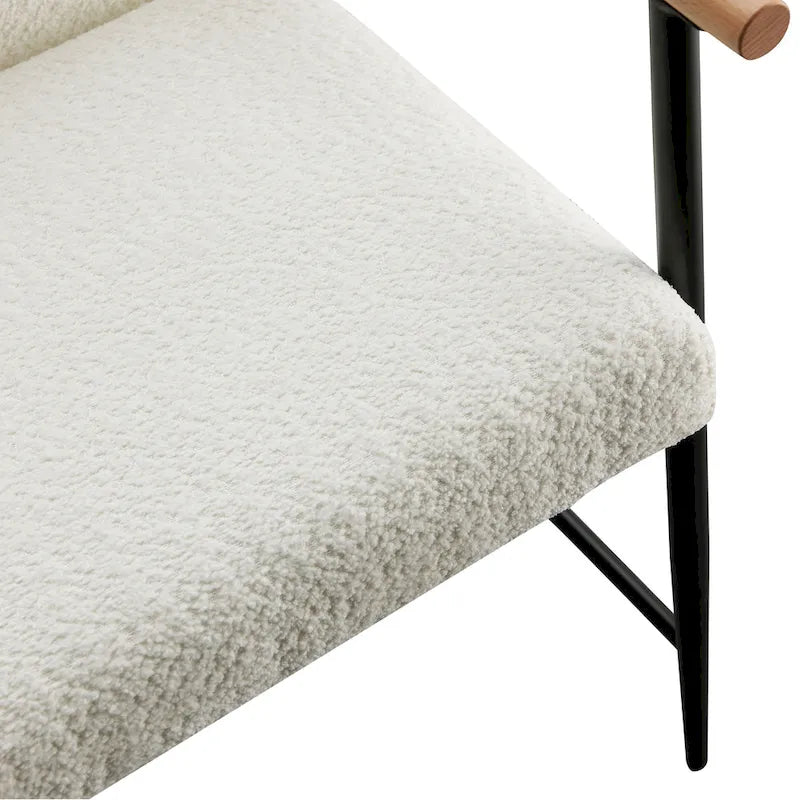 Chaise de salle à manger en tissu