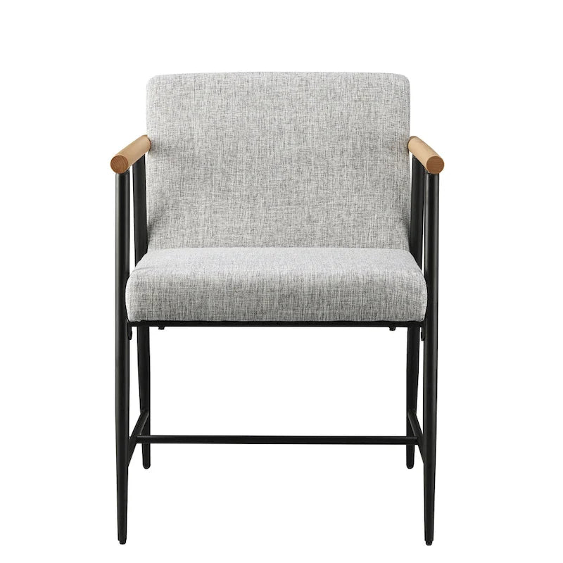 Chaise de salle à manger en tissu