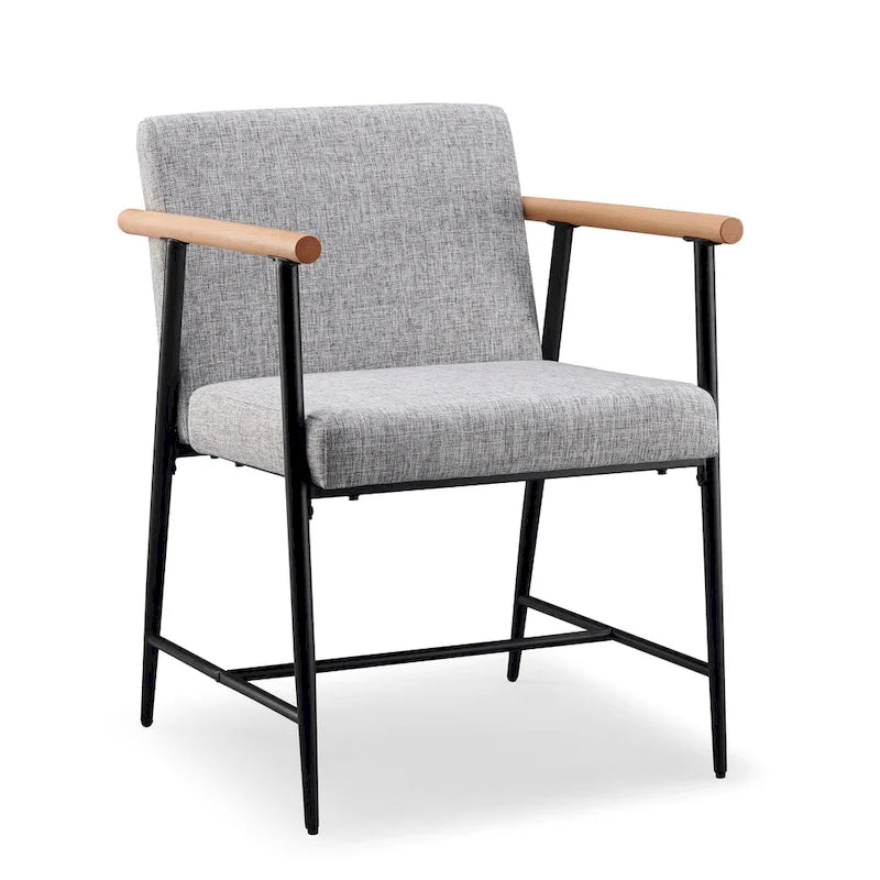 Chaise de salle à manger en tissu