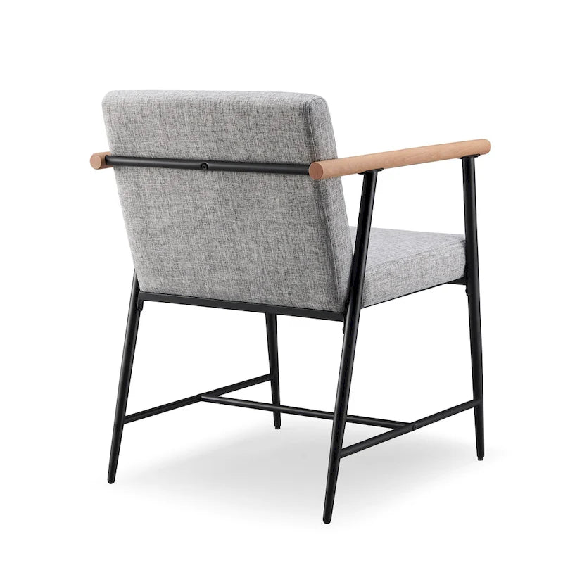 Chaise de salle à manger en tissu