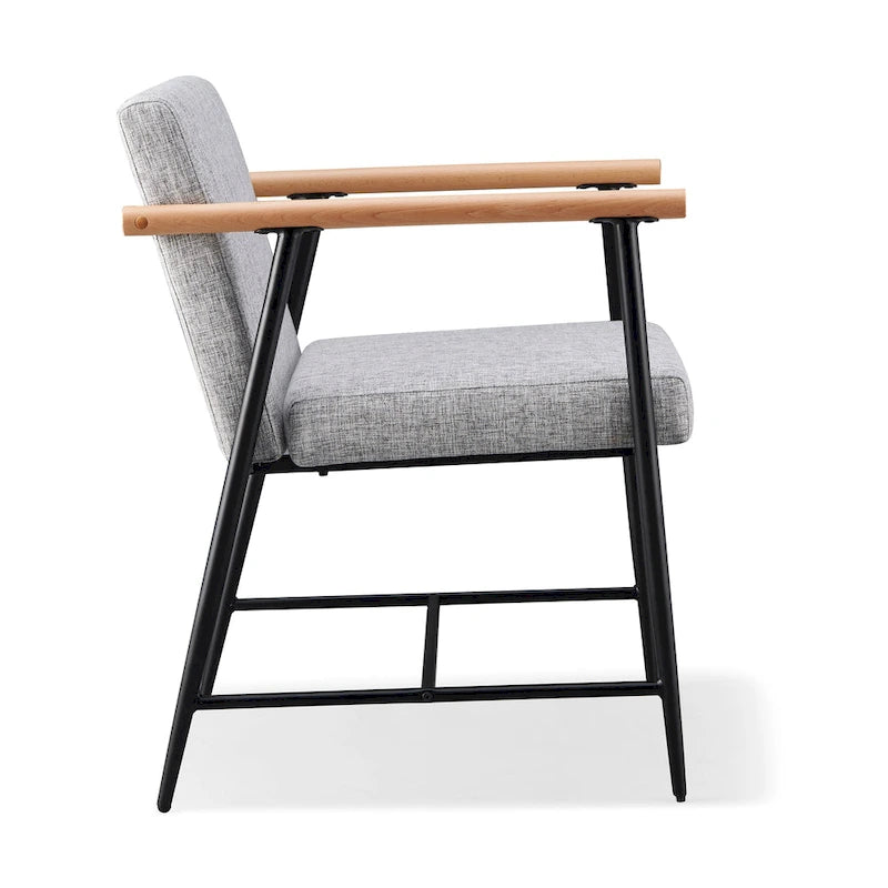 Chaise de salle à manger en tissu