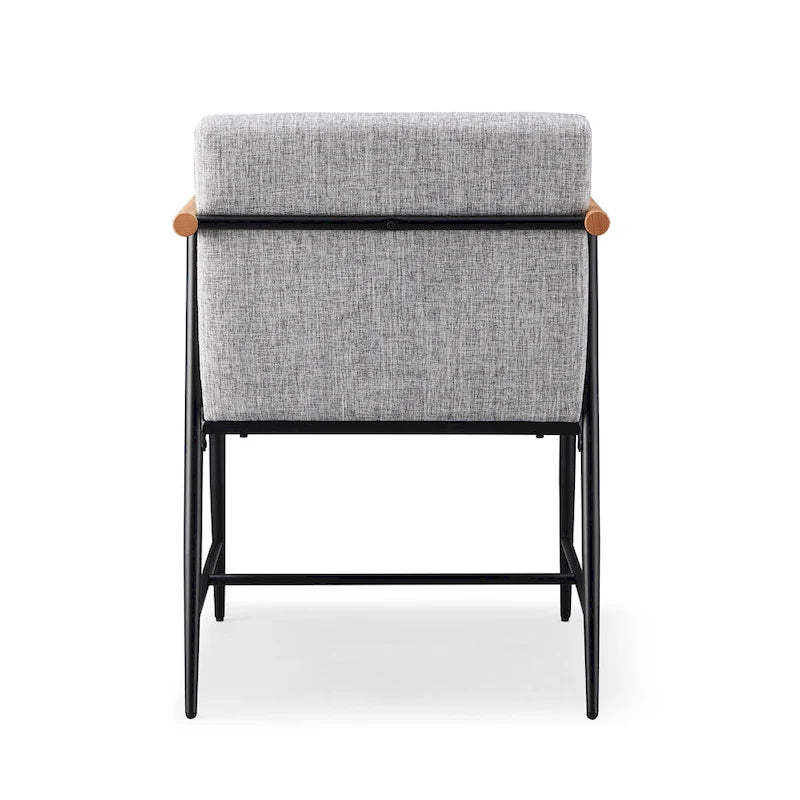 Chaise de salle à manger en tissu