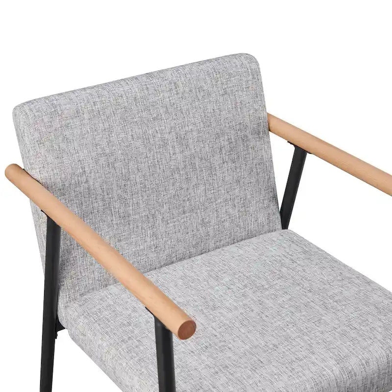Chaise de salle à manger en tissu