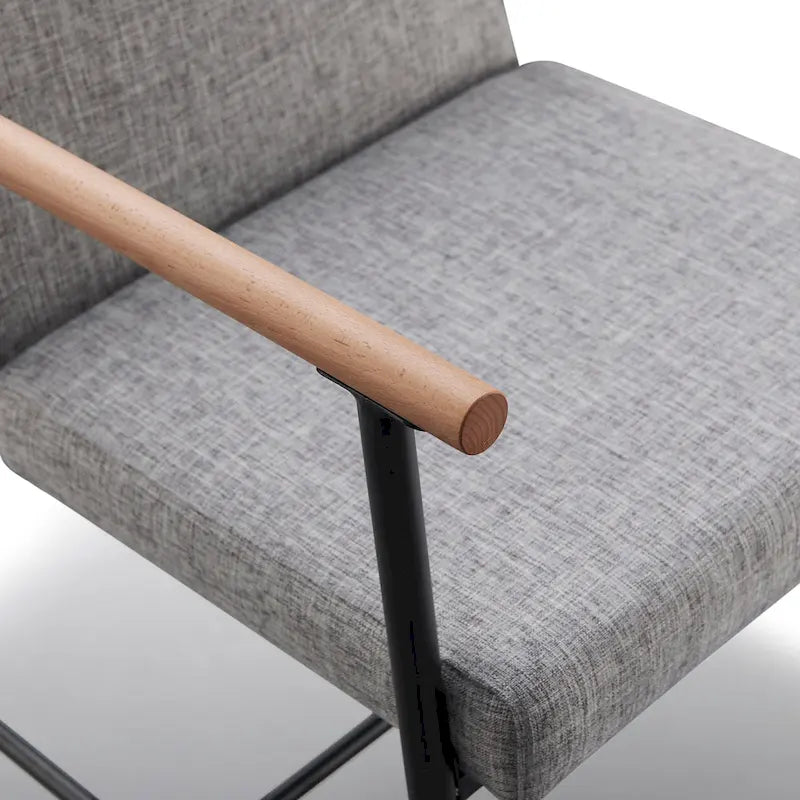 Chaise de salle à manger en tissu