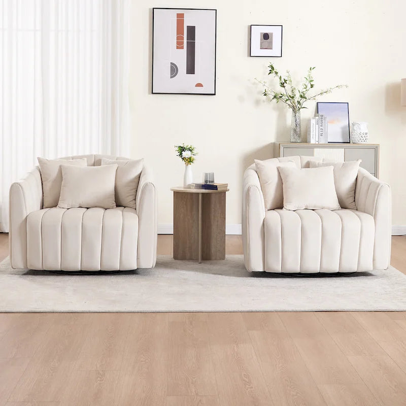 Fauteuil inclinable individuel moderne et pivotant