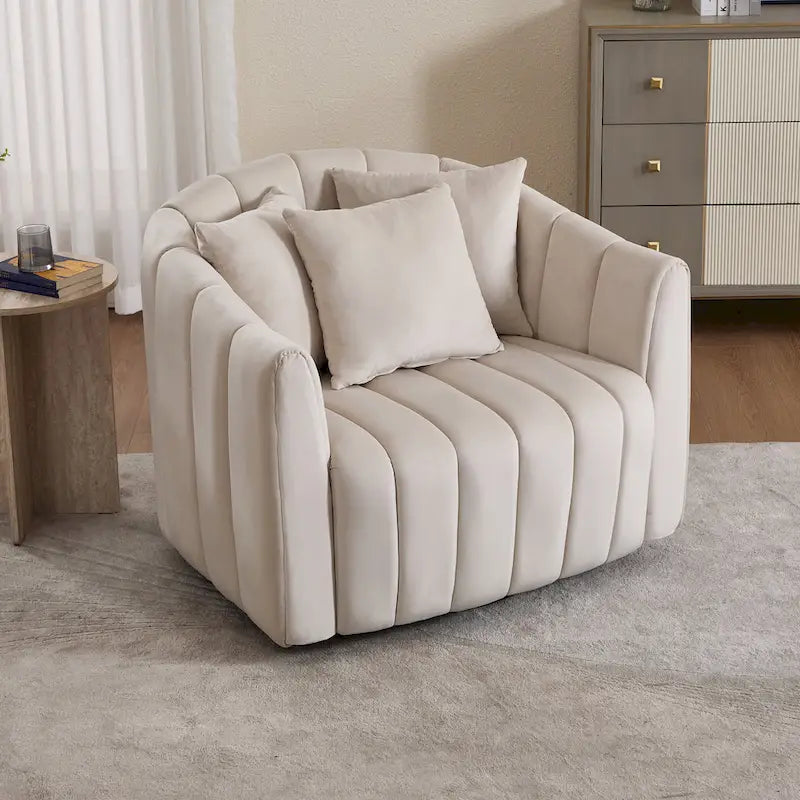 Fauteuil inclinable individuel moderne et pivotant