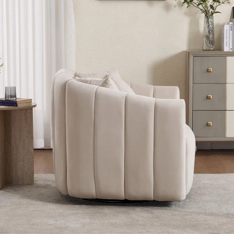 Fauteuil inclinable individuel moderne et pivotant