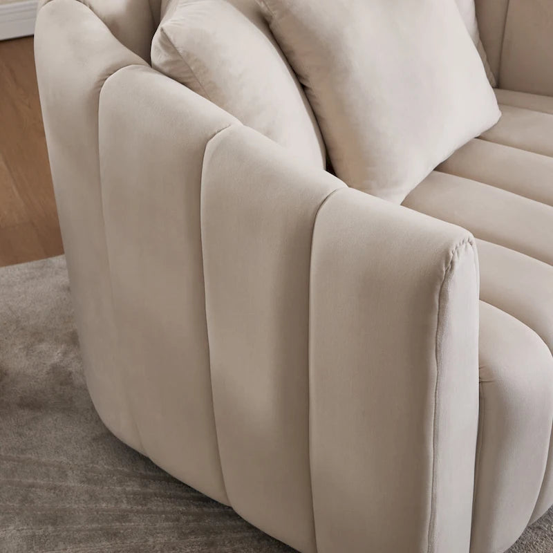 Fauteuil inclinable individuel moderne et pivotant
