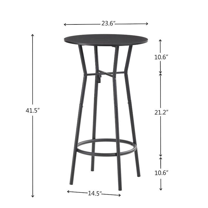 Chaises de table ronde de salle à manger de style moderne