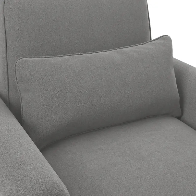Fauteuil d'appoint de salon avec ottoman