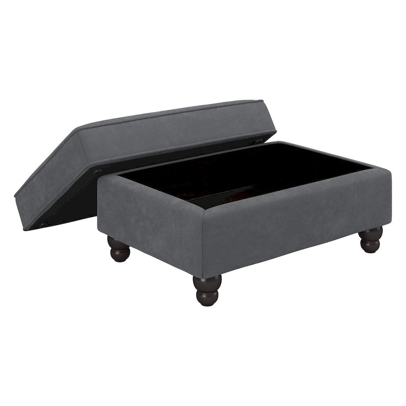 Fauteuil d'appoint de salon avec ottoman