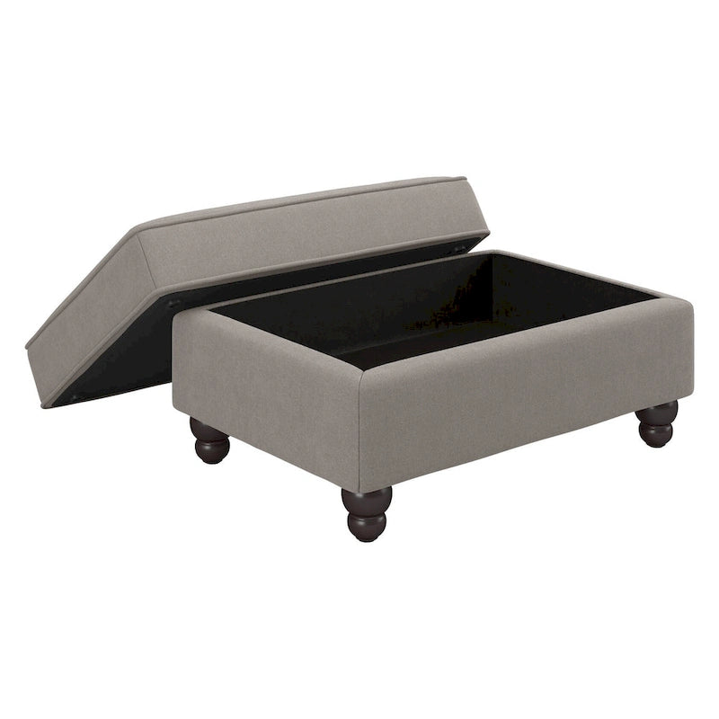 Fauteuil d'appoint de salon avec ottoman