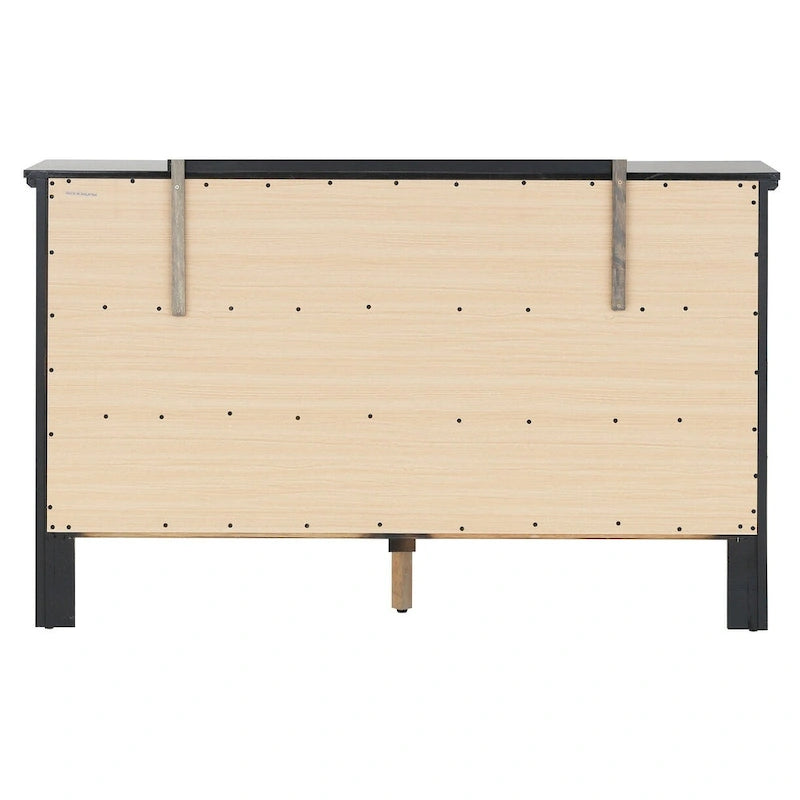 Commode 6 tiroirs, expresso