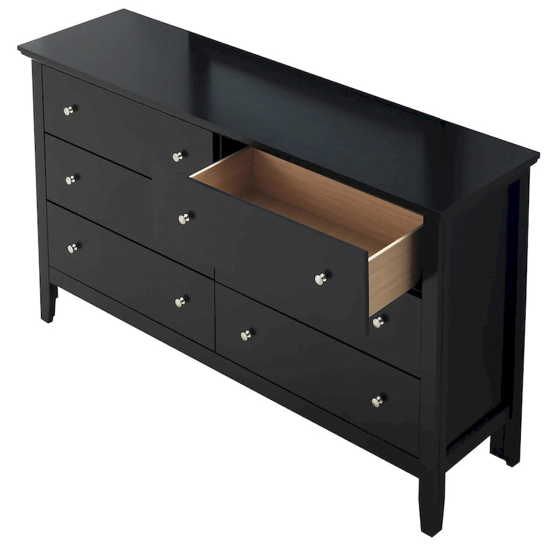 Commode 6 tiroirs, expresso