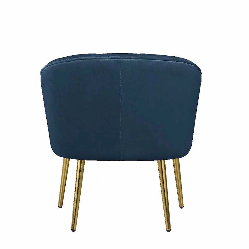 Fauteuil d'appoint en velours - Chaise crapaud