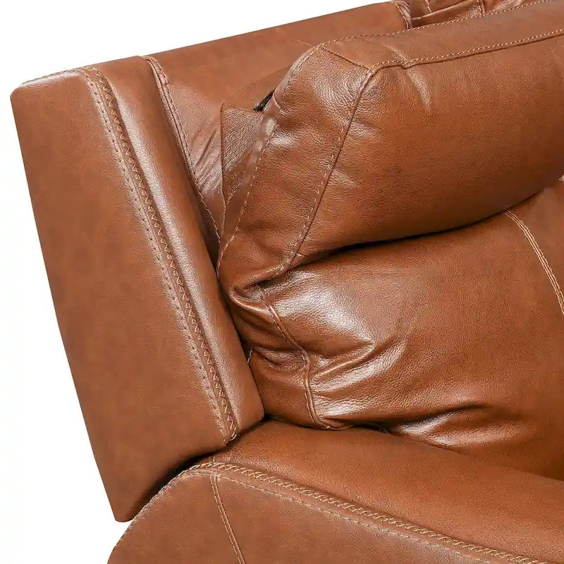Rembourrage inclinable en cuir pleine fleur électrique