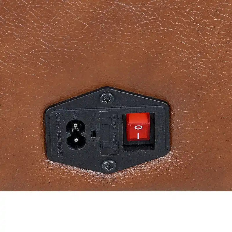 Rembourrage inclinable en cuir pleine fleur électrique