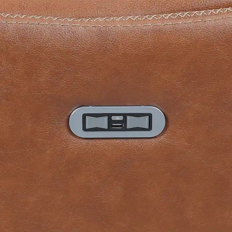 Rembourrage inclinable en cuir pleine fleur électrique