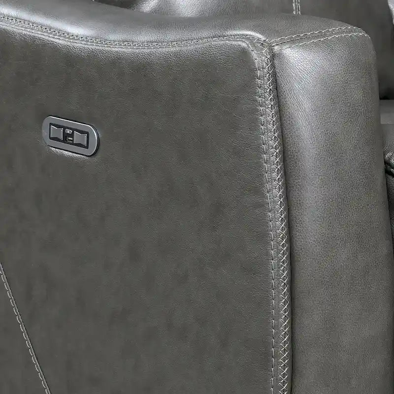 Rembourrage inclinable en cuir pleine fleur électrique