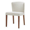 Chaise de salle à manger en tissu