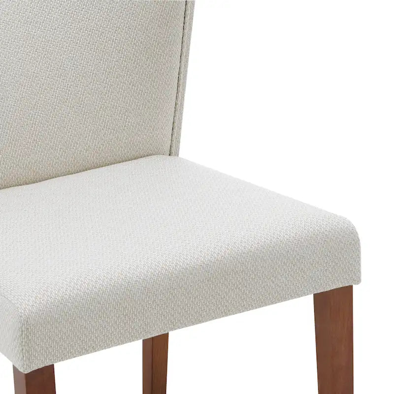 Chaise de salle à manger en tissu