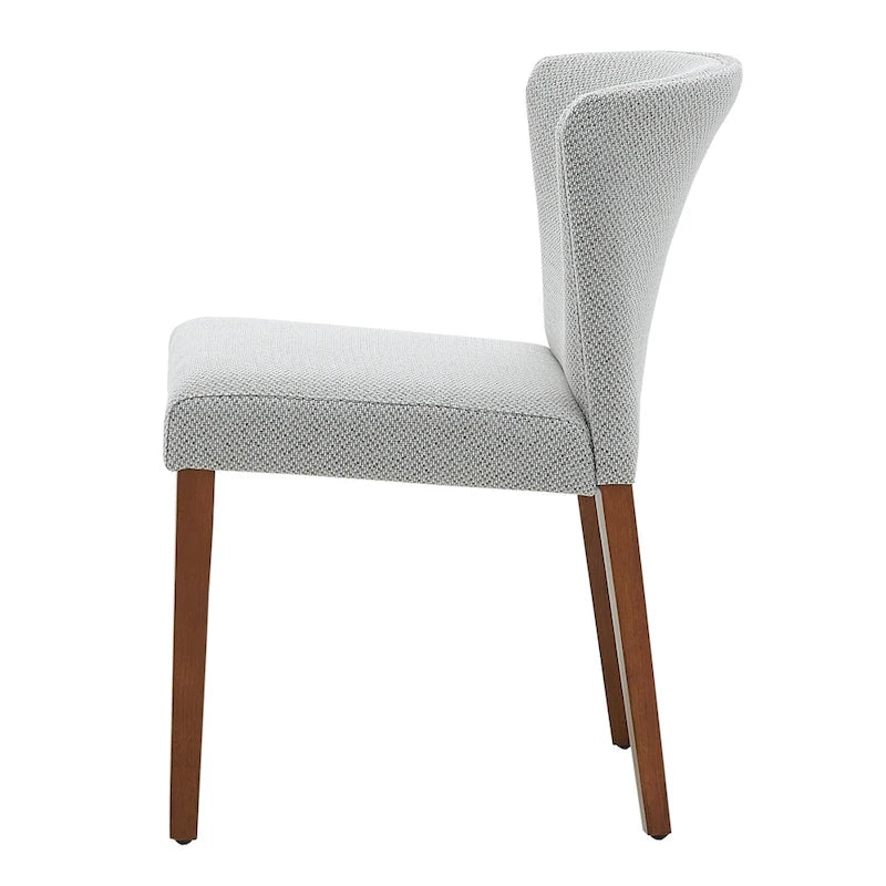 Chaise de salle à manger en tissu