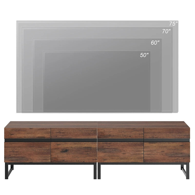 Meuble TV moderne pour téléviseurs
