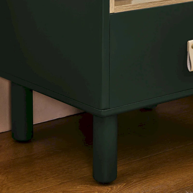Table de chevet de style moderne avec tiroir