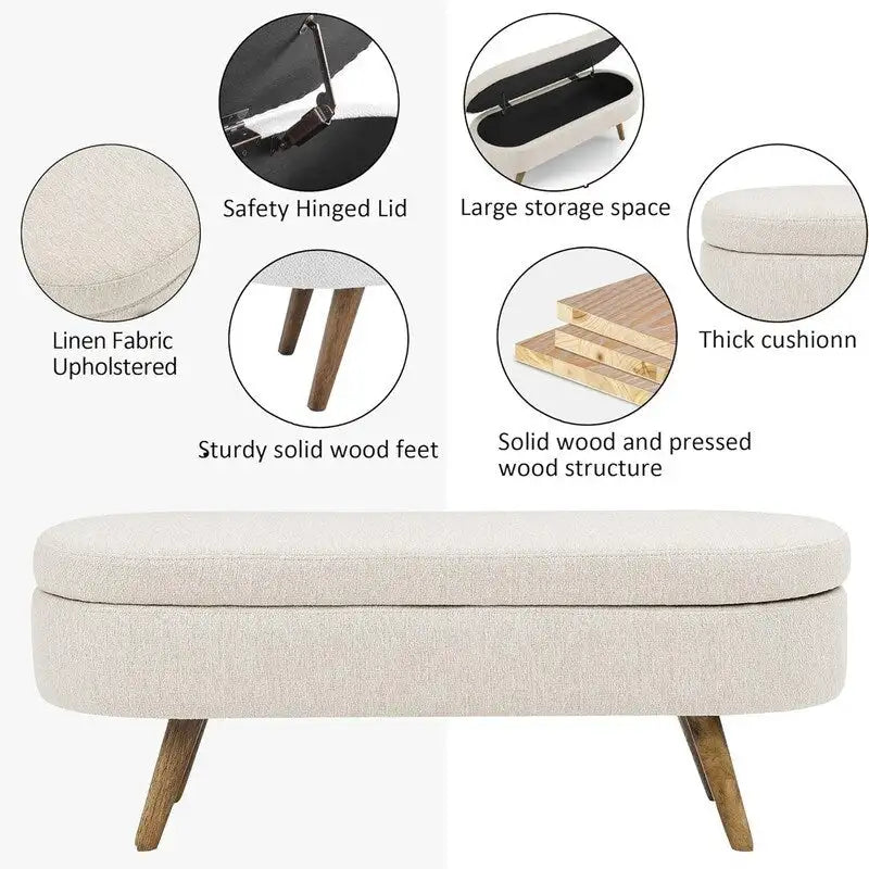 Banc de rangement