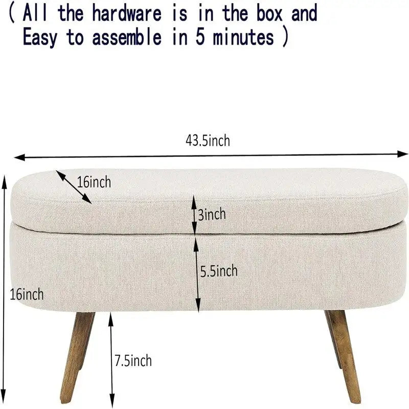 Banc de rangement