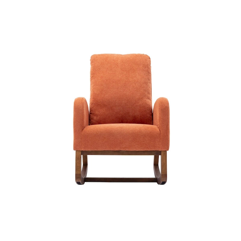 Fauteuil à bascule confortable pour salon