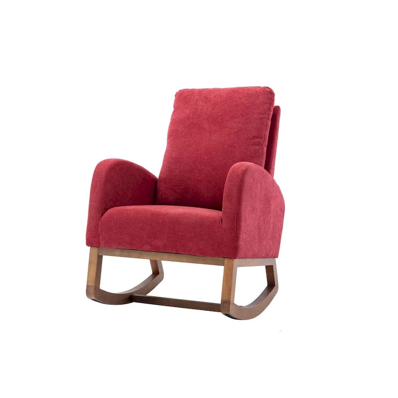 Fauteuil à bascule confortable pour salon