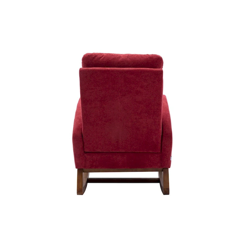 Fauteuil à bascule confortable pour salon