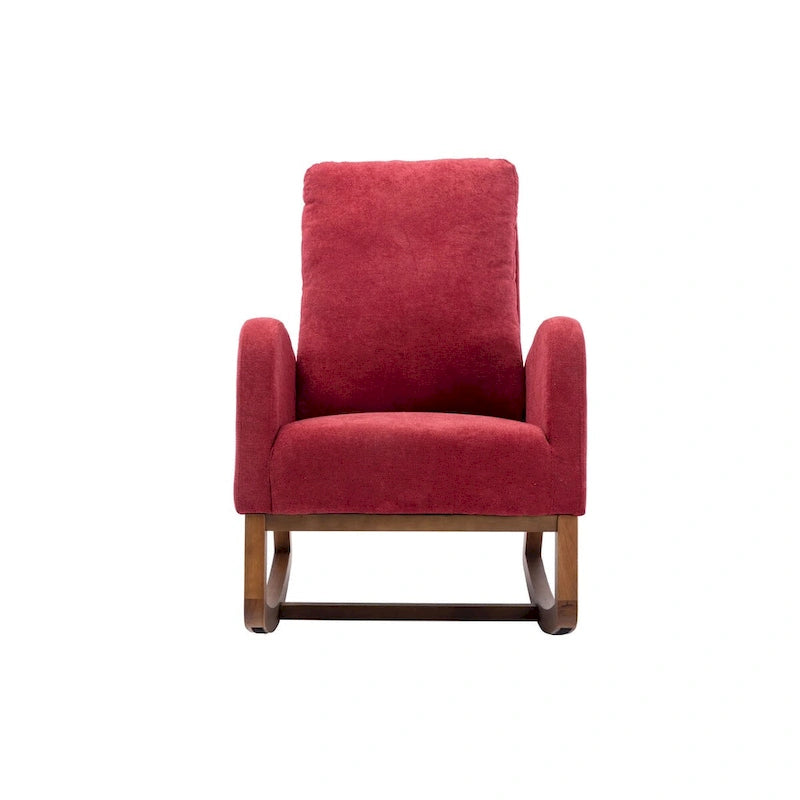 Fauteuil à bascule confortable pour salon