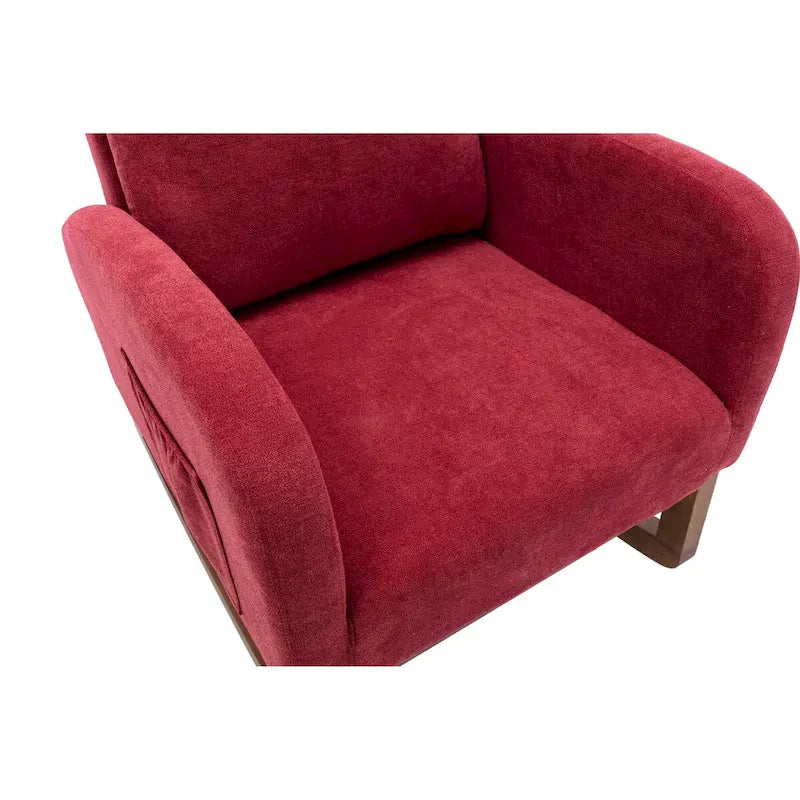 Fauteuil à bascule confortable pour salon