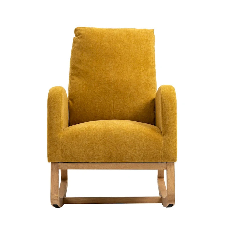 Fauteuil à bascule confortable pour salon