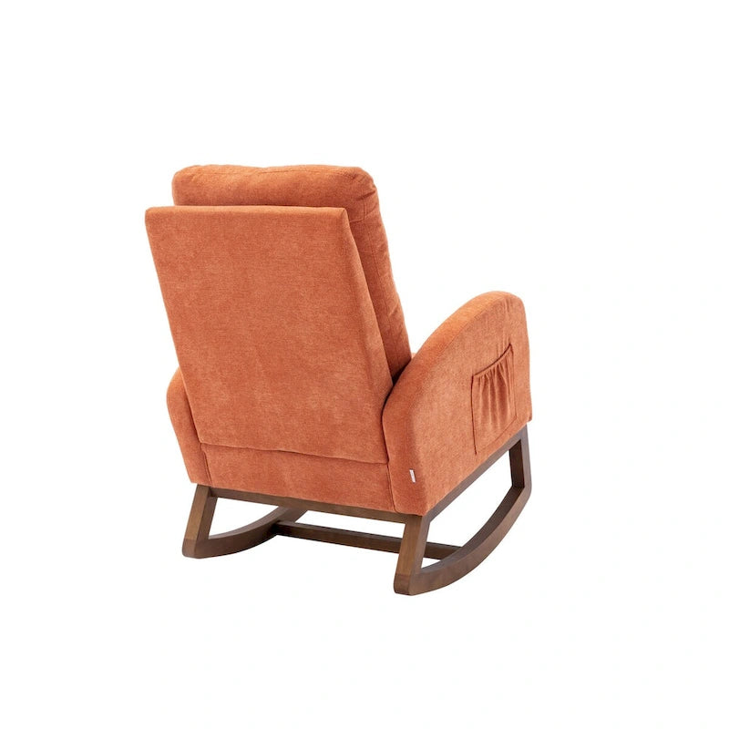 Fauteuil à bascule confortable pour salon