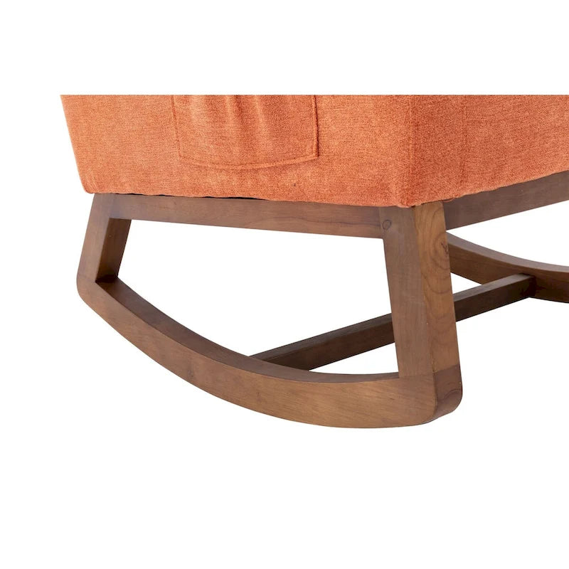 Fauteuil à bascule confortable pour salon