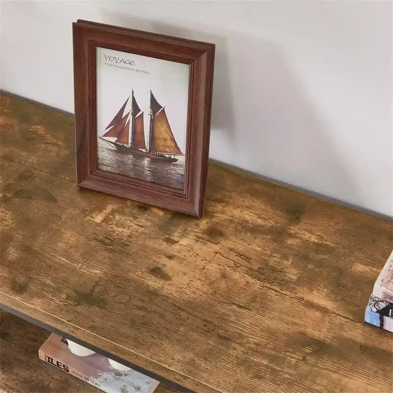 Table console de canapé industrielle