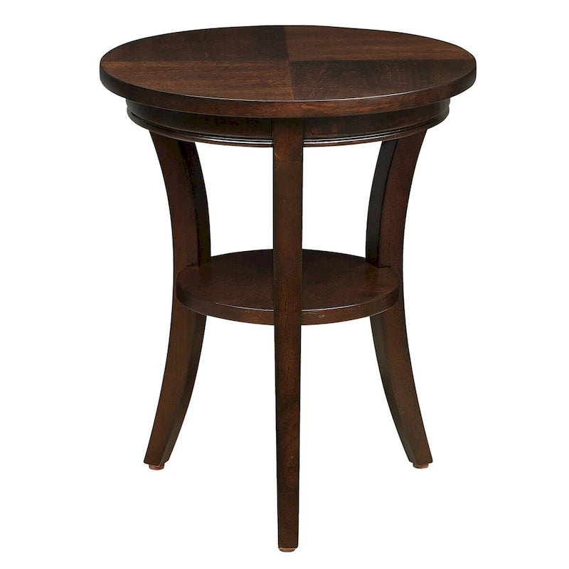 Table basse ronde en bois